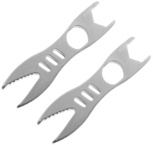 Rtauhife Doppia Chiave A Testa Aperta Universale con Doppia Chiave A Testa Aperta Universale Auto-Serrante, Utensili da Riparazione Rapida