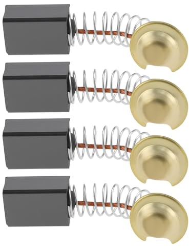 ECSiNG Lot de 4 Balais de Charbon pour Ponceuse à Cloison Sèche 12 X 8 X 5 Mm Compatibles avec Menzer LHS 225