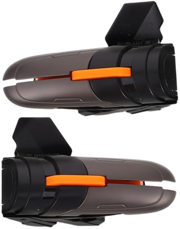 Gatuida Controlador Gaming de Seis Dedos con Botones Físicos Accesorios Trigger para Móvil Compatibles con Teléfono y Tablet Control Preciso y Respuesta Rápida para Competitivos