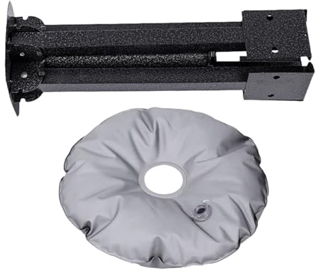 Pied de parasol pour extérieur, terrasse | Support pliable robuste, capacité de 10 kg – Base de parasol robuste avec sac d'eau remplissable, pour extérieur, plage, cour, sol, piscine, sable