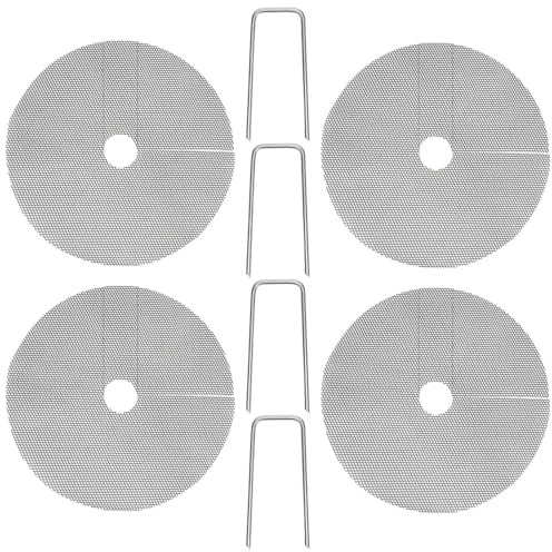 Generico Protector para rejilla para macetas para plantas – 5,75 x 15,75 x 0,04 en rejilla para | Cubierta protectora para suelo, jardinera cortable, de red, plantas de interior, macetas protección