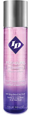 ID Pleasure Gleitgel auf Wasserbasis, geschmacksneutral, 500 ml – ID Lubricants Premium Gleitgel mit prickelndem Effekt für unbeschwerten Sex und diskrete sexuelle Momente