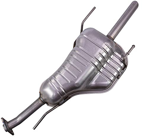 BESTPRICE 1x Silenciador trasero compatible con OPEL ASTRA G Caravan (T98), ASTRA G Box/station wagon (F70)