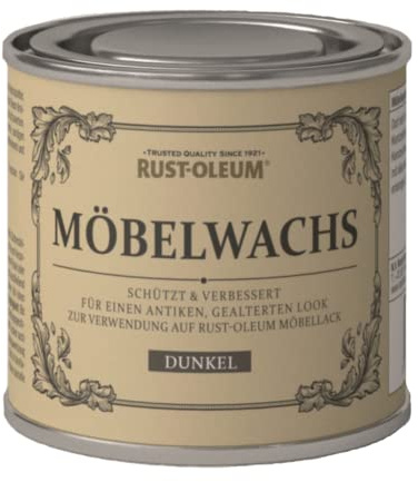 Rust-Oleum Möbelwachs Schwarz 125 ml