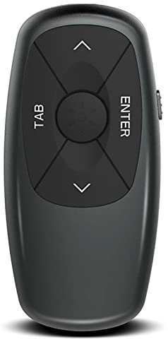 DIRAG Presentador Clicker, Dispositivo de Control de presentación de Diapositivas portátil de 2,4 GHz con Receptor, diseño magnético Integrado, para Aula, reunión de Oficina, charlas de espectáculos