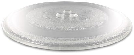 DEKAROX Mikrowellenteller Drehscheibe 255mmØ mit 3 Füßen universell einsetzbar für Mikrowelle