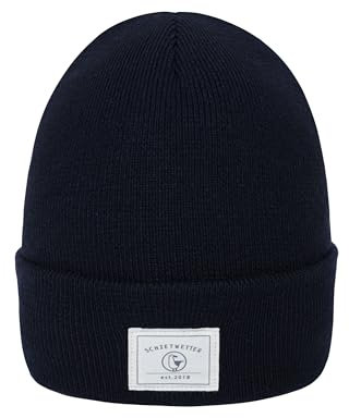 SCHIETWETTER Unisex Erw. Beanie Mütze Möwe, Strickmütze, mehrere Farben, Mütze warm & modisch