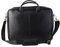 Mysa Umhängetasche aus veganem Leder, Vintage, Umhängetasche, Aktentasche, für Büro, Arbeit, passend für 14,5 Zoll (36,8 cm) Computer, Laptop für Männer und Frauen, Schwarz