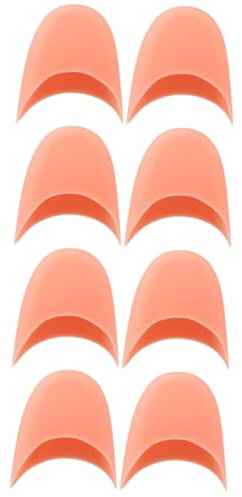 minkissy 4paare Silikon Zehenschutz Für Ballett Weiche Und Bequeme Fußpolster Für Tanzschuhe Idealer Schutz Vor Druckstellen Und Verletzungen Wiederverwendbar Und Leicht Zu Reinigen