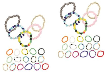 DEARMAMY 42stücke Teiliges Bunter Perlenringe Einfache Dekorative Fingerringe Für Damen Modische Accessoires Für Besondere Anlässe Und Alltag