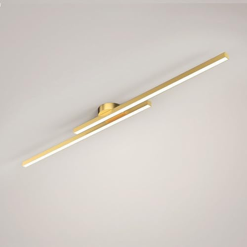 Jadssox LED-Linear-Deckenleuchte, Moderne Unterputz-Deckenleuchte, Flur-Beleuchtungskörper, minimalistische Lange Streifen-Kronleuchter, Deckenleuchten für Wohnzimmer, Schlafzimmer, Flur, Küche