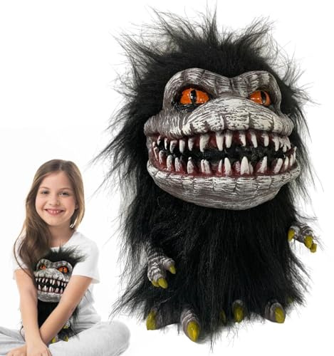 Lustige, hässliche, seltsame und gruselige Kreatur | Gruseliges Plüsch-Halloween-Zubehör für Cosplay, Geschenke mit hässlichen Horror-Kreaturen, Plüschspielzeug aus Film, aus Fell