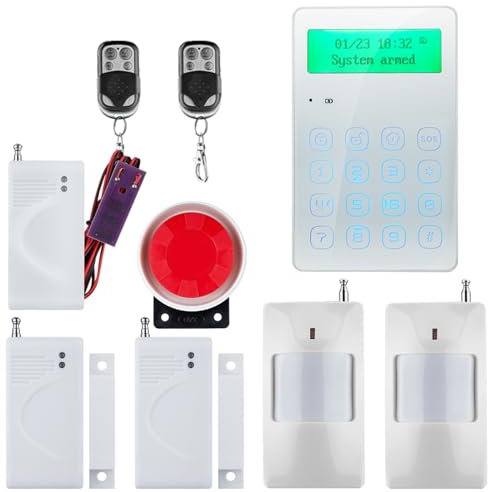 Sistema di sicurezza domestica GSM Smart Alarm Di Allarme GSM Wireless Sistemi Di Allarme Domestici Sicurezza Segnale Wireless Domestico 850/900/1800/1900 MHz(G3GC)