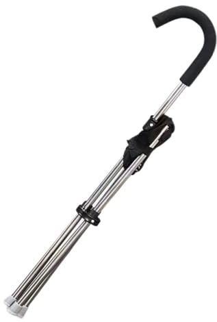 GKYQVE Light Weight Portables Walking Stick Seats Waterproofed Regulable Tripods Cane For Camping Travel Compacts Folding Cane