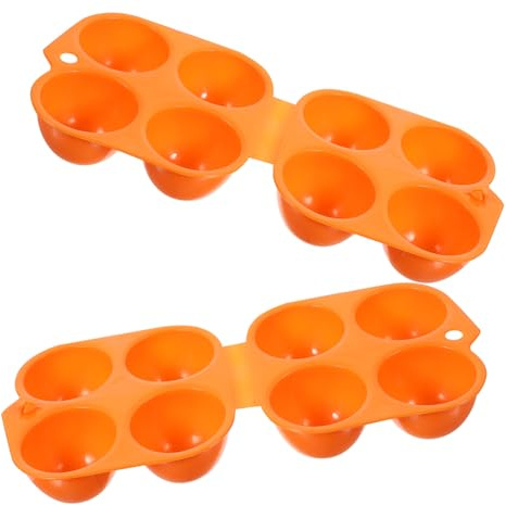 HYTROVE 2 piezas Caja Organizadora para Huevos Reutilizable con Tapa Resistente Gran Capacidad para Refrigerador de Unidades Diseño y Fácil de Usar para Almacenamiento Seguro de Huevos