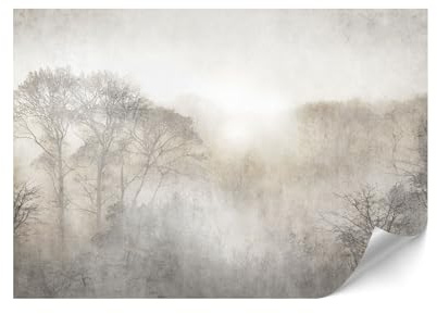 LUMASOUL Vlies Fototapete für Wohnzimmer 400x280 cm - Natur | Moderne Vliestapeten für Schlafzimmer Flur, Küche und Büro