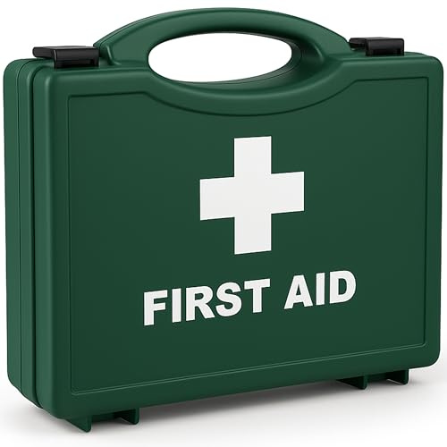 BSI Workplace First Aid Kit Medium– CE & HSE Compliant, Compact & Portable, Ideal for Office, Warehouse, Shop & Home, Complete Essential First Aid Supplies