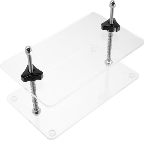 COSMEVIVI Cheese Press for Home Use with Acrylic and Metal Material, Household Tofu Press Mould Designed to Retain Shape and Easy to Store, for DIY Tofu and Cheese Making at Home