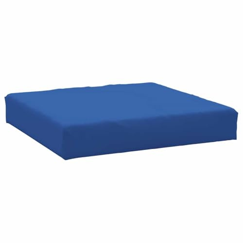 RJPLMFV Palettenkissen, blau, 60 x 60 x 9,5 cm, Oxford-Stoff