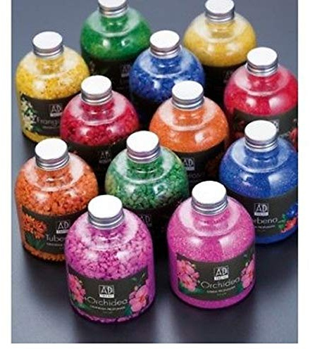 TrAdE Shop Traesio BARATTOLI Sabbia PROFUMATA Set 12 Pezzi Decorazione Ambiente CASA DEODORA Idea