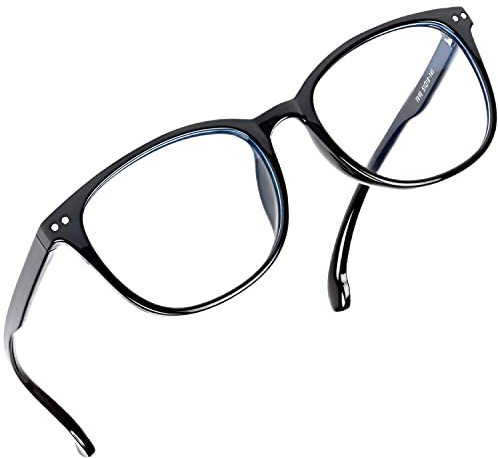 ZILLERATE Lunette Anti Lumiere Bleue Hommes & Femmes, Haute Protection pour Ordinateur, Téléphone, Jeux Vidéos, TV et tout Écran Numérique - Protège vos Yeux, Anti-Migraine, Favorise le Sommeil