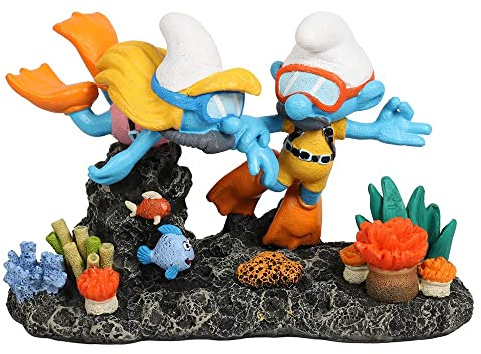 Smurfs AquaDella Schlümpfe Unterwassertaucher 14,8x7,3x9,6cm Mehrfarbig