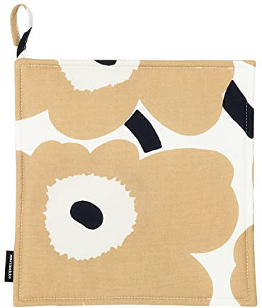 Marimekko Pieni Unikko - Presina, colore: Beige/Navy/Bianco