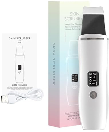 Espátula para, espátula de limpieza profunda para la piel, limpiador | ultrasónico de la piel, herramienta de limpieza facial para la piel, herramienta de eliminación de,