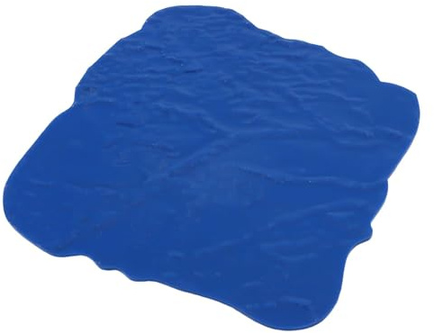 Tappetini for timbri in cemento senza giunzioni, stampi for cemento stampati in ardesia con maniglia, materiale PU realistico, effetto pietra testurizzata for pareti e pavimenti