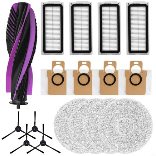 Kit di sacchetti di ricambio per aspirapolvere robot JONR P20 PRO e T5 PRO per robot aspirapolvere per una migliore rimozione di polvere e sporco (A)
