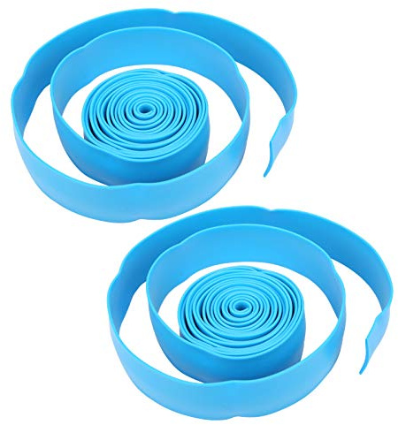 CHICIRIS Yoga-Elastikbänder, TPR-Material, Dehn- und Widerstandsbänder mit 2,5 M Länge für Yoga-Training und Physiotherapie (Blue)