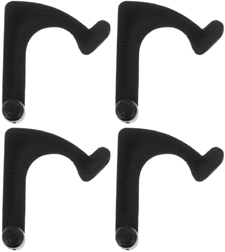 MOTHNUR Set 4 Fibbie Supporto per Giradischi in Vinile Accessori di Fissaggio per Braccio Giradischi Compatibili Vari Modelli per Riproduzione Stabile e senza Vibrazioni