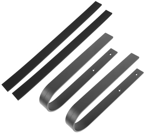 ELAYARD Gancio da Parete in Metallo per Skateboard e Tavola da Surf Supporto Copertura Protettiva Resistente e Facile da Installare Organizzatore per Attrezzature Sportive da Muro