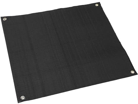 Abaodam Red de Seguridad para Tiro de 2 Mm de Grosor, Malla Negra 50x50 Cm, Red de Impacto Resistente para Patio Trasero, Pantalla Protectora para Práctica y Entrenamiento de Tiro Flecha