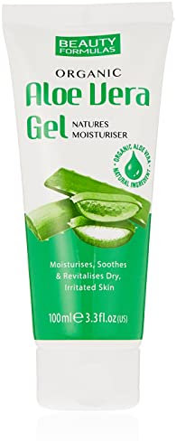 Beauty Formulas, Organic Gel, Aloe Vera, 100 ml