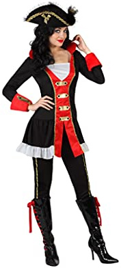 Atosa disfraz pirata mujer adulto M