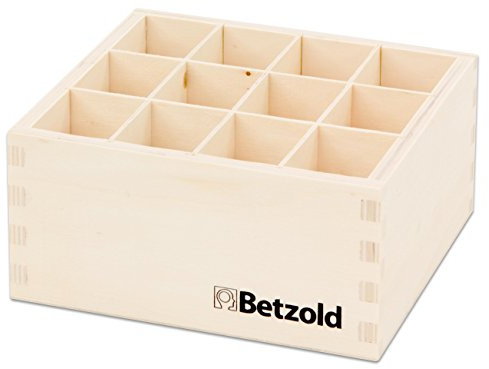 Betzold Stiftehalter Holz Schreibtisch-Organizer Stifte-Köcher