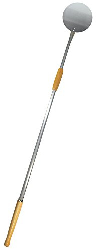 MILLE Articolo da forno - Pala per pizza rotonda piccola, diametro 18 cm - Lunghezza 156 cm