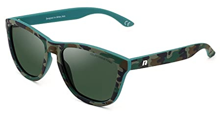 CLANDESTINE - Gafas de Sol para Hombre y Mujer - Modelo 8 - Lentes de Nylon HD y Montura Transparente en TR90 - Talla Única