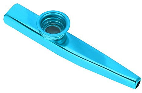 Kinder Kazoo Metall Mundfl?te f¨¹r Party & Freunde - Exquisite Blaue Musikinstrument f¨¹r Kinder und Partner