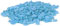 Heku 30332-05: Granulato Decorativo Azzurro, 750 g, in Latta richiudibile, unità
