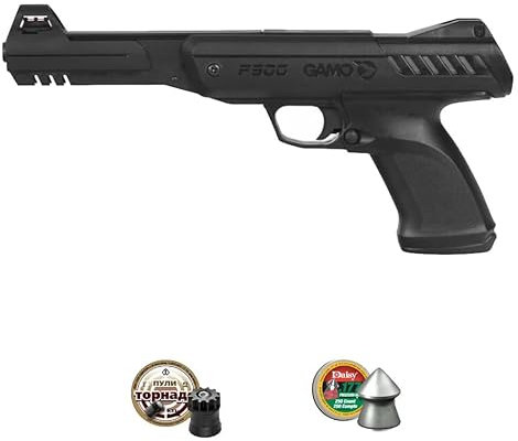 Pistola de balines P900 (Muelle) | Pistola de Aire comprimido y perdigones (pellets) de Carga Manual Calibre 4,5mm para Disparo de precisión (no Necesita CO2)