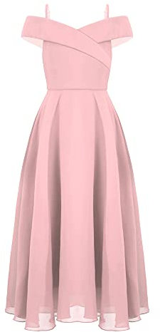 YiZYiF Abito da Principessa per Bambina Ragazza con Strass Elegante Vestito da Cerimonia con Cintura per Festa Compleanno 4-14 Anni Pink 8 Anni
