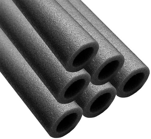 Clever Leon Schaumstoff Rohre Trampolin Stangenschutz Polster Für Trampolinstangen 6 Stück Schaumstoffhülsen Für Trampolinstangen 180 cm grau