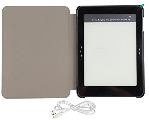 Sorandy Liseuse, Lecteur E D'écran d'encre HD 1448X10726, Écran Tactile Haute Résolution de 6 Pouces Lecteur D'Ebook Quadricœur 1 GO + 16 GO avec étui de Protection pour Android 8.1