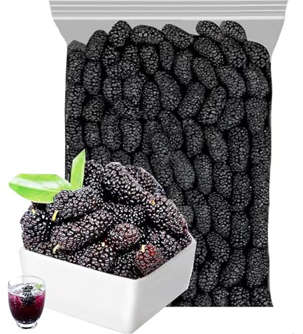 Dried Black Mulberries 400g Black Mulberry Tea Sweet Delicious Dried Fruit Snacks