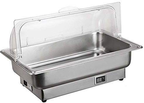 MXFKLJ Stainless Steel Chafing Dish, Chafing Dish High Grade Food Warmer Buffet Weddings Parties Banquets Catering Events