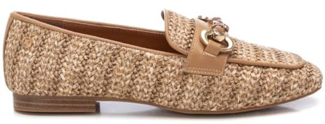 XTI - Mocasines Mujer Taupe - Calzado Cómodo y Versátil - Moda Casual - Modelo 14380201 (Talla 38)