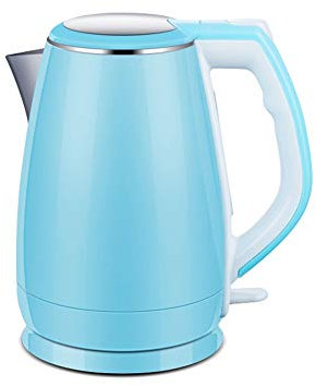 KXQYIKYI Electric Kettle, 2.2 L, 2 KW Fast Boil, Blue vision