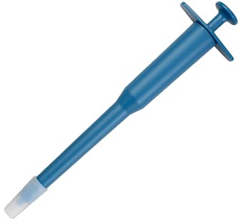 Distributore per pillole per gatti, in plastica, con punta in silicone per il trattamento di vermi, cani di piccola taglia, gatti e animali, riutilizzabile, blu